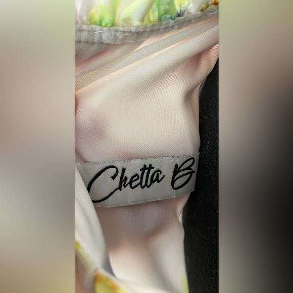 Women’s Chetta B Beautiful Sleeveless Multi-Color Maxi Dress, Size 10 - Picture 6 of 6